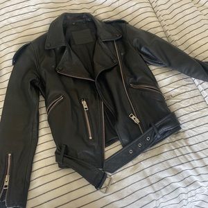 All saints biker jacket